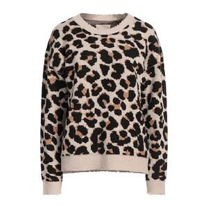 Zadig & Voltaire Sweater Top Womens Small Cheetah Leopard 100% Cashmere $640